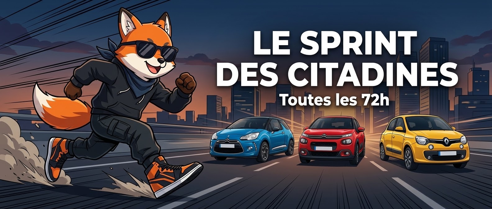 Le Sprint des Citadines — Toutes les 72h